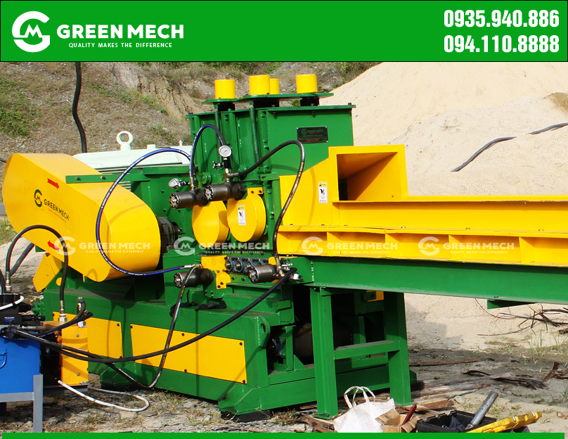 Máy nghiền gỗ GREEN MECH chất lượng cao