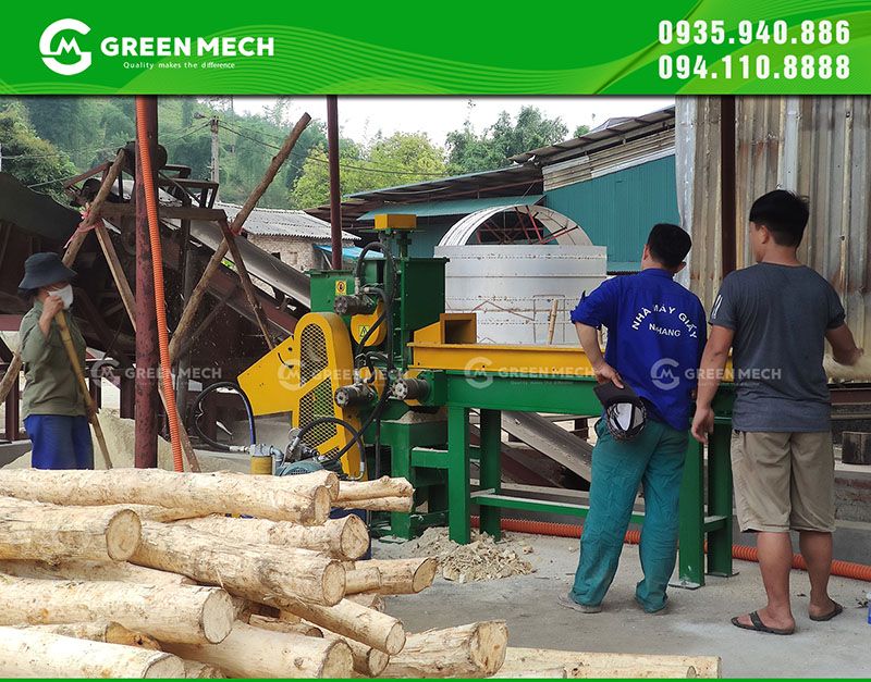 Máy nghiền gỗ GREEN MECH chất lượng cao