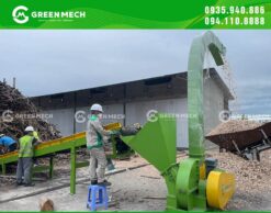 Giá máy băm gỗ công nghiệp năng suất cao