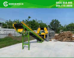 Sản xuất và cung cấp máy bóc vỏ cây 2 trục đến Bình Phước