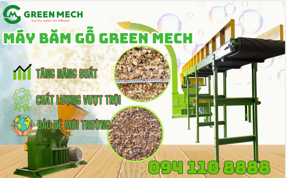 Kinh nghiệm chọn máy băm gỗ hiệu quả