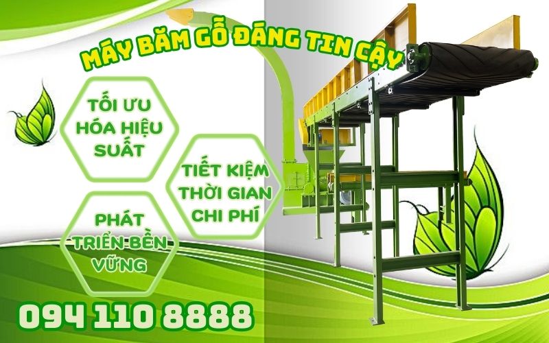 Mẹo chọn mua máy băm gỗ đáng tin cậy tại GREEN MECH