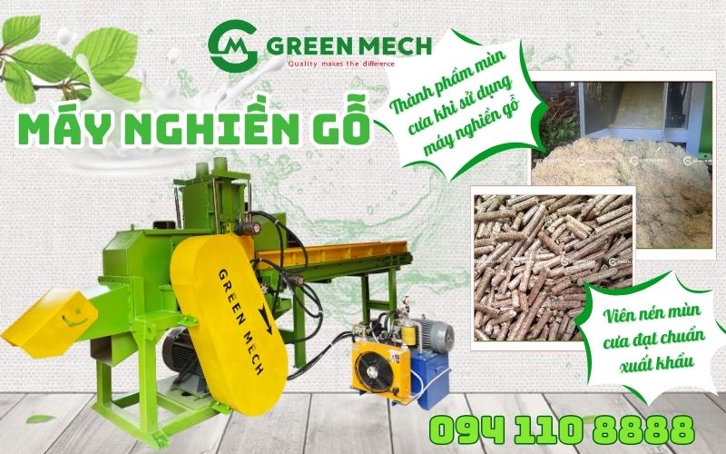 Máy nghiền gõ tốc độ cao GREEN MECH